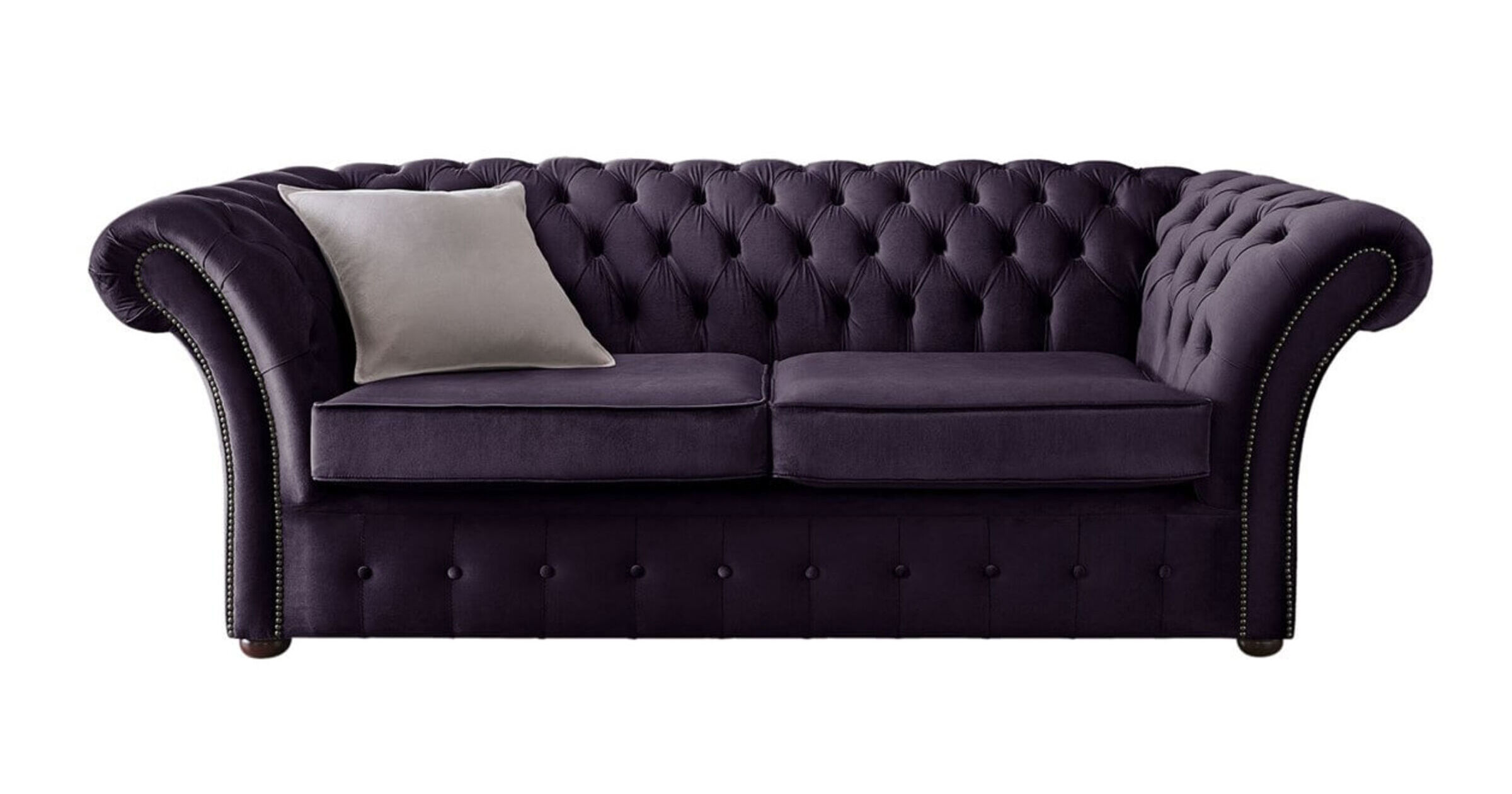 Amethyst Purple Chesterfield Balmoral 3 Seater sofa DesignerSofas4U