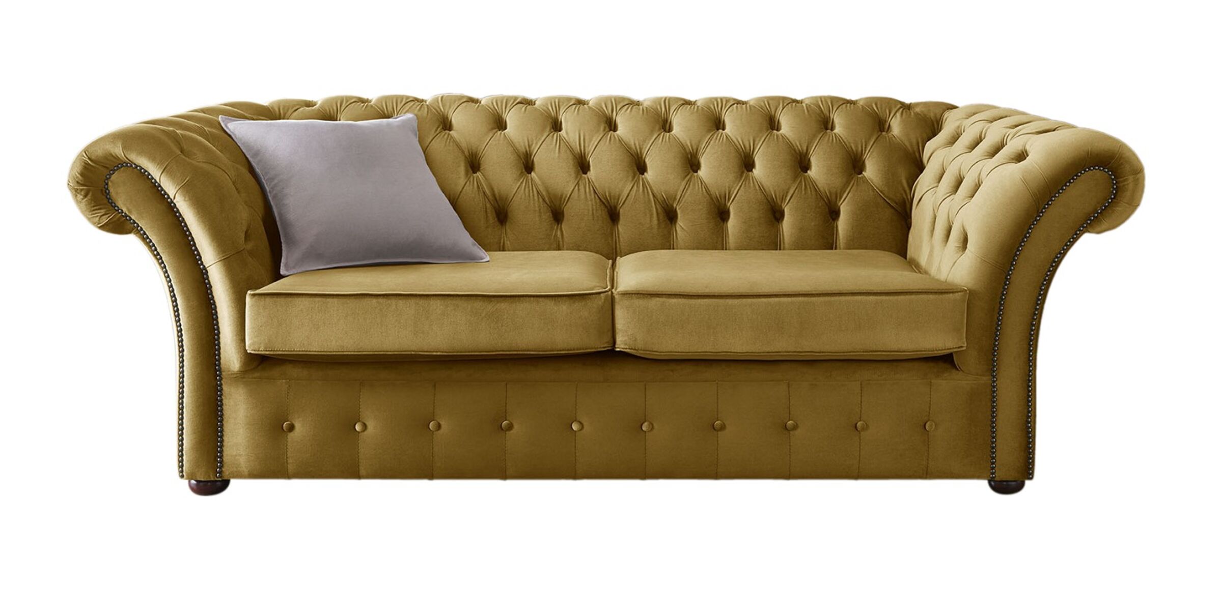 Gold Chesterfield Balmoral 3 Seater sofa DesignerSofas4U