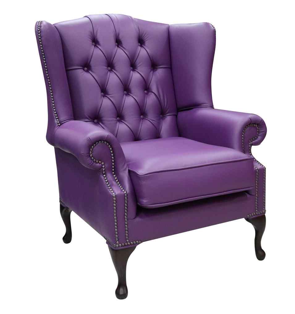 Chesterfield Bloomsbury Flat Wing Queen Anne High Back Wing Chair Chesterfield Bloomsbury Flat Wing Queen Anne High Back Wing Chair