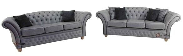 3+3 Chesterfield Sofa Suite