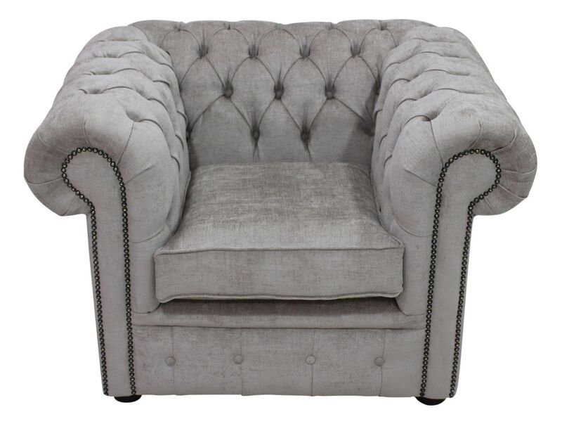 Product photograph of Belvedere Chesterfield Wool Club Chair from Designer Sofas 4U