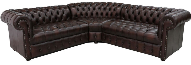 Product photograph of Chesterfield Corner Sofa Unit Buttoned Seat 2 Seater Corner Amp Hellip from Designer Sofas 4U