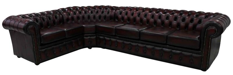 Product photograph of Chesterfield Corner Sofa 4 Seater Corner 2 Seater Amp Hellip from Designer Sofas 4U