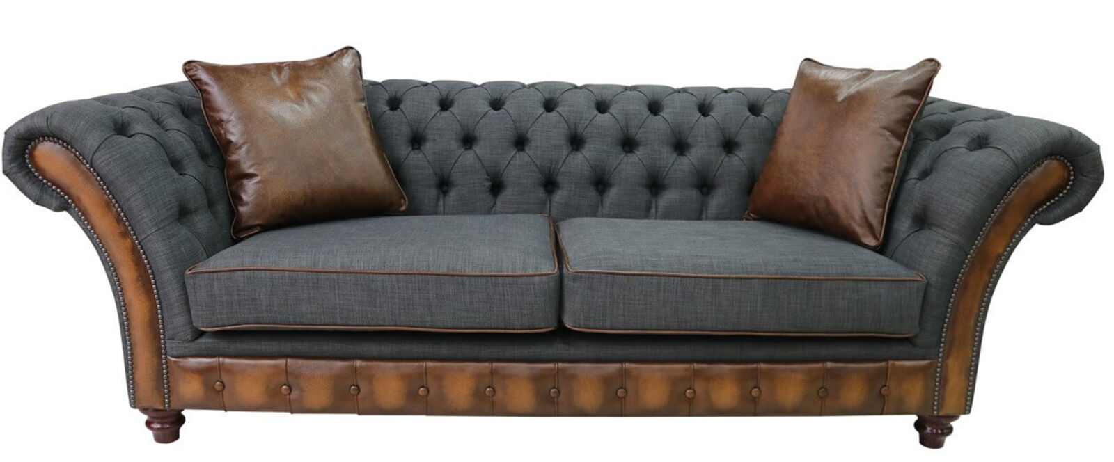 Product photograph of Chesterfield Jepson 3 Seater Sofa Settee Antique Tan Amp Hellip from Designer Sofas 4U