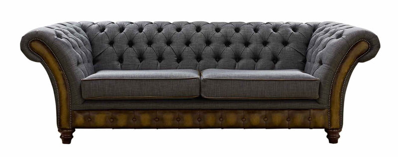 Product photograph of Chesterfield Jepson 3 Seater Sofa Settee Antique Gold Amp Hellip from Designer Sofas 4U