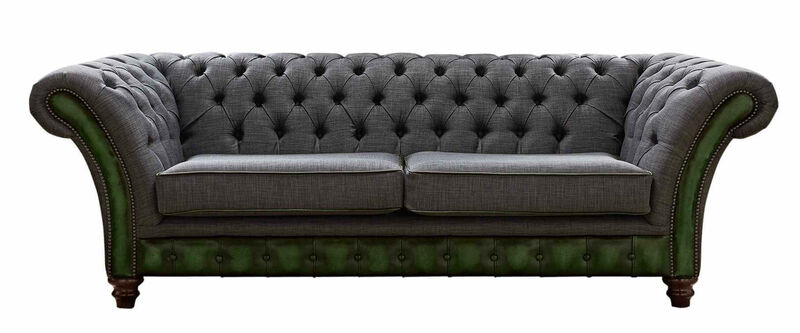 Product photograph of Chesterfield Jepson 3 Seater Sofa Settee Antique Green Amp Hellip from Designer Sofas 4U