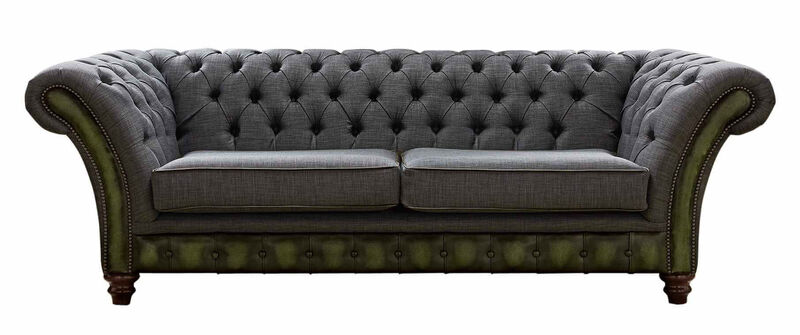 Product photograph of Chesterfield Jepson 3 Seater Sofa Settee Antique Olive Amp Hellip from Designer Sofas 4U
