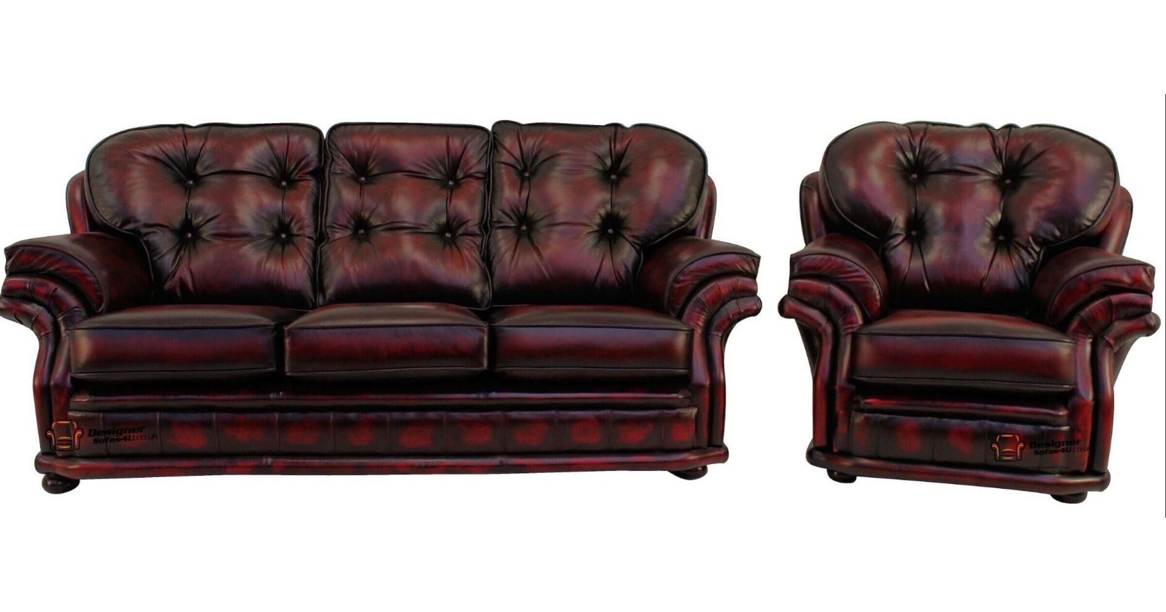 High Quality Chesterfield Suites Designer Sofas 4U