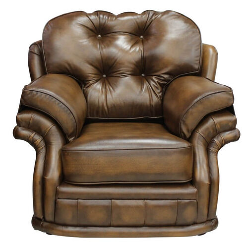 Chesterfield Knightsbridge 1 Seater Armchair Antique Tan Real Leather