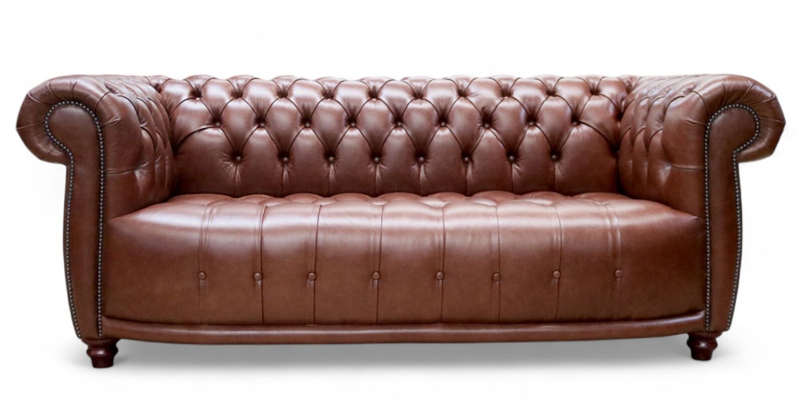 Chesterfield Lambeth 3 Seater Sofa Old English Hazel Leather