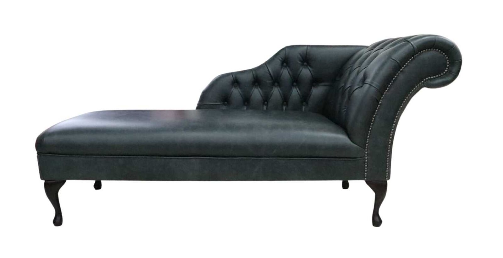 Product photograph of Chesterfield Leather Chaise Lounge Day Bed Cracked Wax Amp Hellip from Designer Sofas 4U