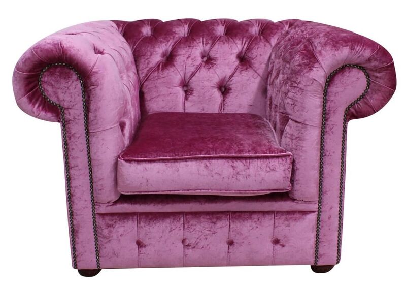 Product photograph of Chesterfield Low Back Club Armchair Boutique Rose Pink Amp Hellip from Designer Sofas 4U