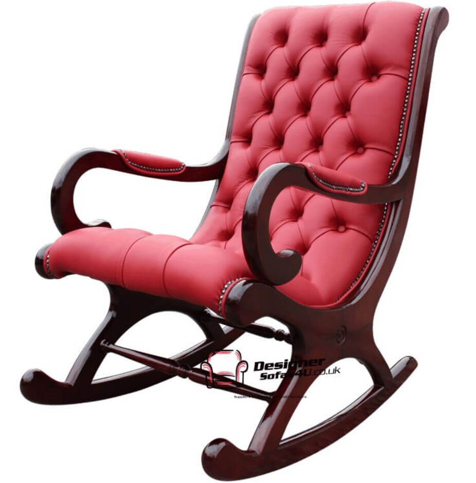 chesterfield-rocking-slipper-chair-red-leather