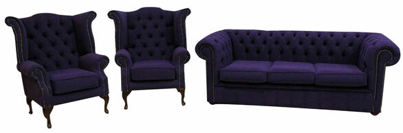 3+1+1 Chesterfield Sofa Suite