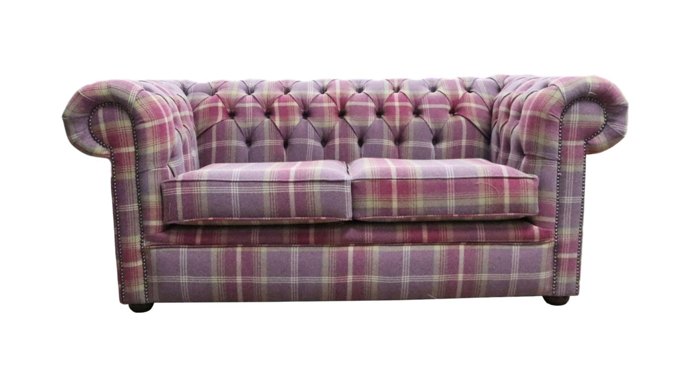 Buy Balmoral Amethyst fabric Chesterfield sofa DesignerSofas4U