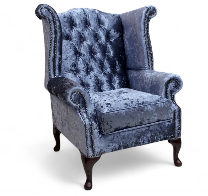 Wing Chair High Back Velvet Armchair Wingback Armchair Wingback