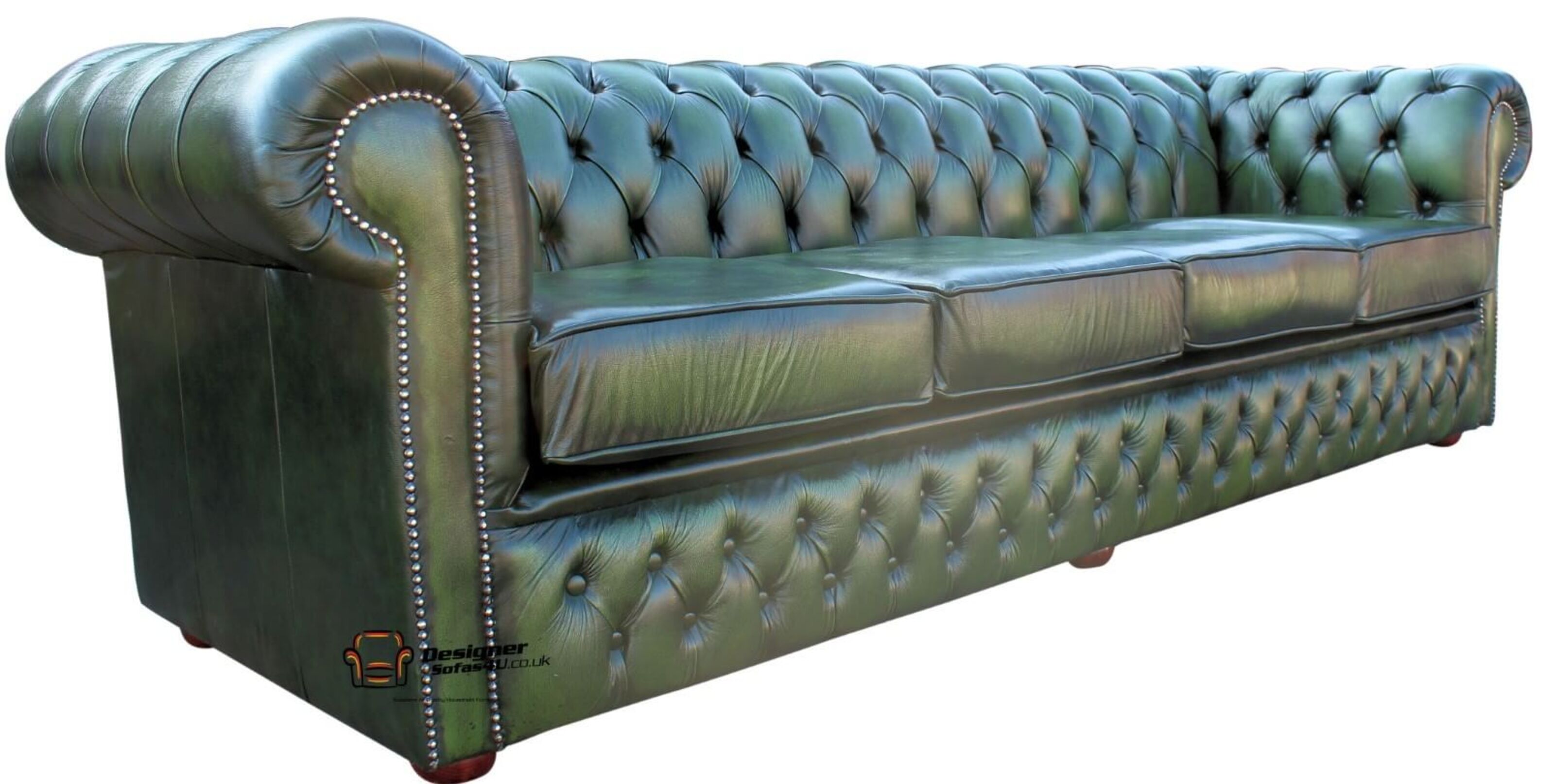 winchester chesterfield leather sofa