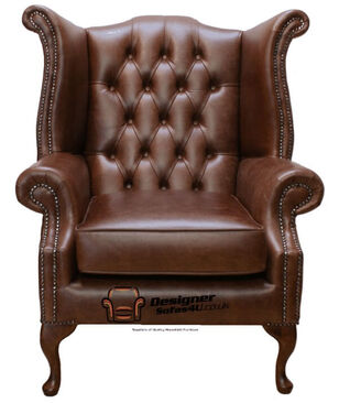 chesterfield-queen-anne-chair-old-english-brown-leather