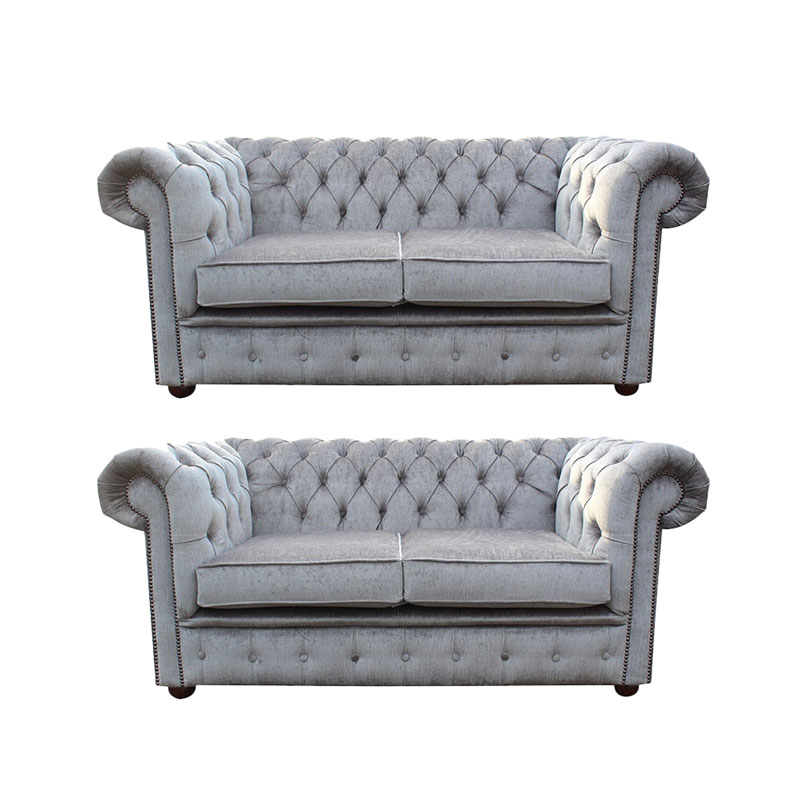 Product photograph of Chesterfield 2 Seater 2 Seater Settee Perla Illusions Amp Hellip from Designer Sofas 4U