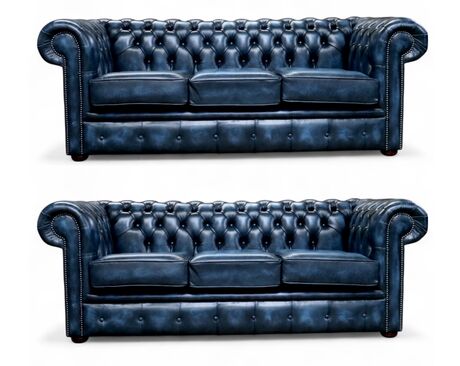 3+3 Chesterfield Sofa Suite