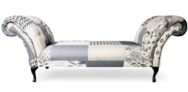 Chesterfield Window Seat Chaise Charles Patchwork