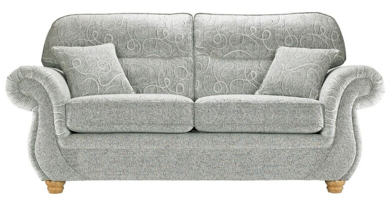 Claremont 3 Seater Sofa Settee Vulcan Fabric