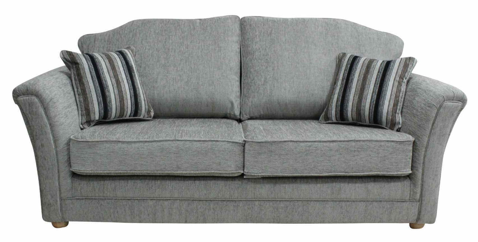 Product photograph of Buy Grey Fabric 3 Seater Sofa Free Swatches Interest Amp Hellip from Designer Sofas 4U