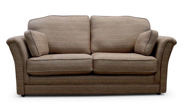 Galaxy 3 Seater Wool Sofa Ilkley Red