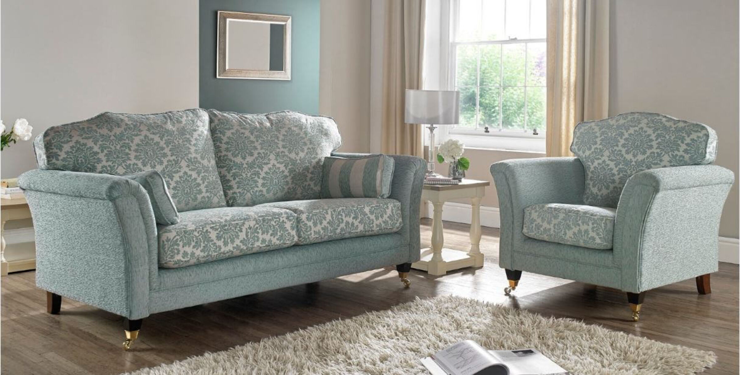 Duck Blue Sofa Off 62, What Colour Walls Go With Duck Egg Blue Sofa