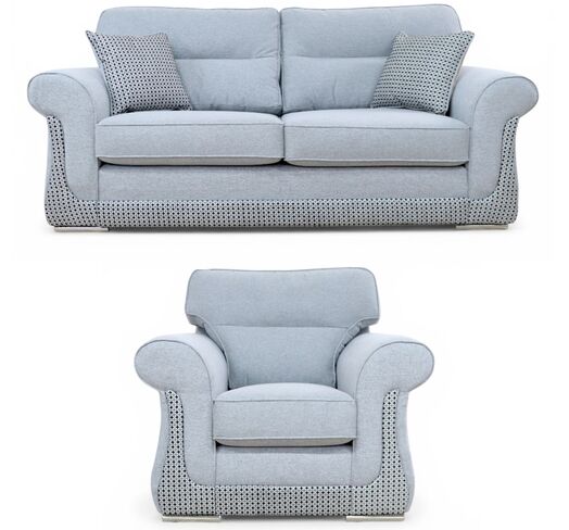 Quality Fabric In Halifax Suite Sofa | Free Swatches | DesignerSofas4U