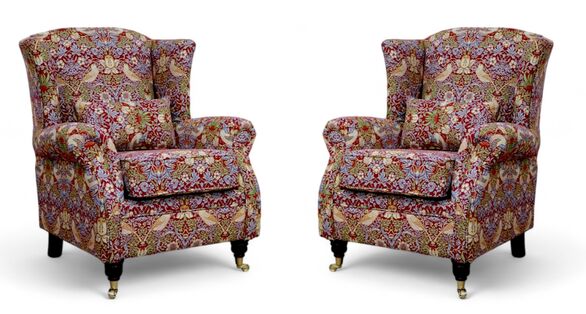 Floral Arm Chairs