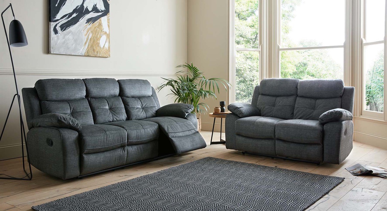 Fabric Sofas Dfs And Seater Sofas DFS Arizona Stone, Seater