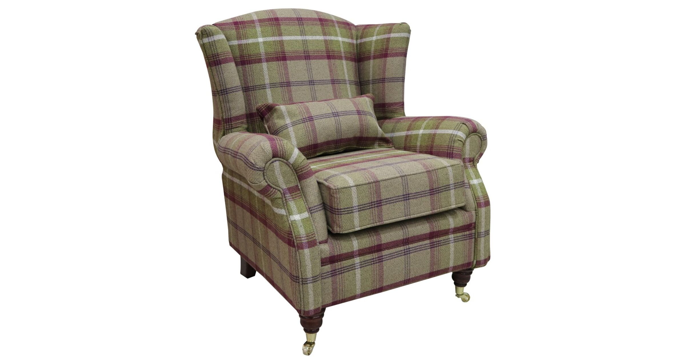 Fabric Wing Chairs UK Handcrafted Furniture at Designer Sofas 4U