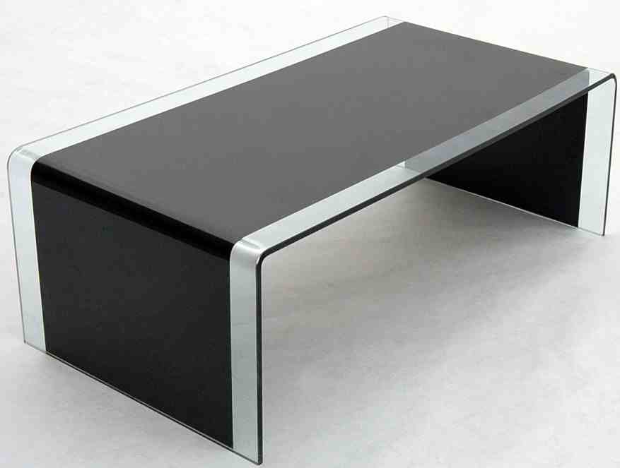 Aria Black Glass Coffee Table Designer Sofas4u