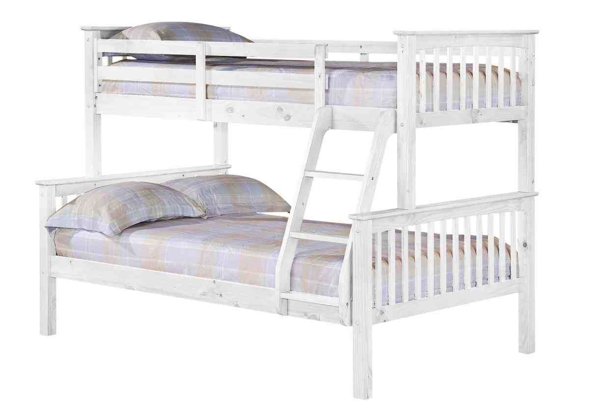 whitewash bunk bed