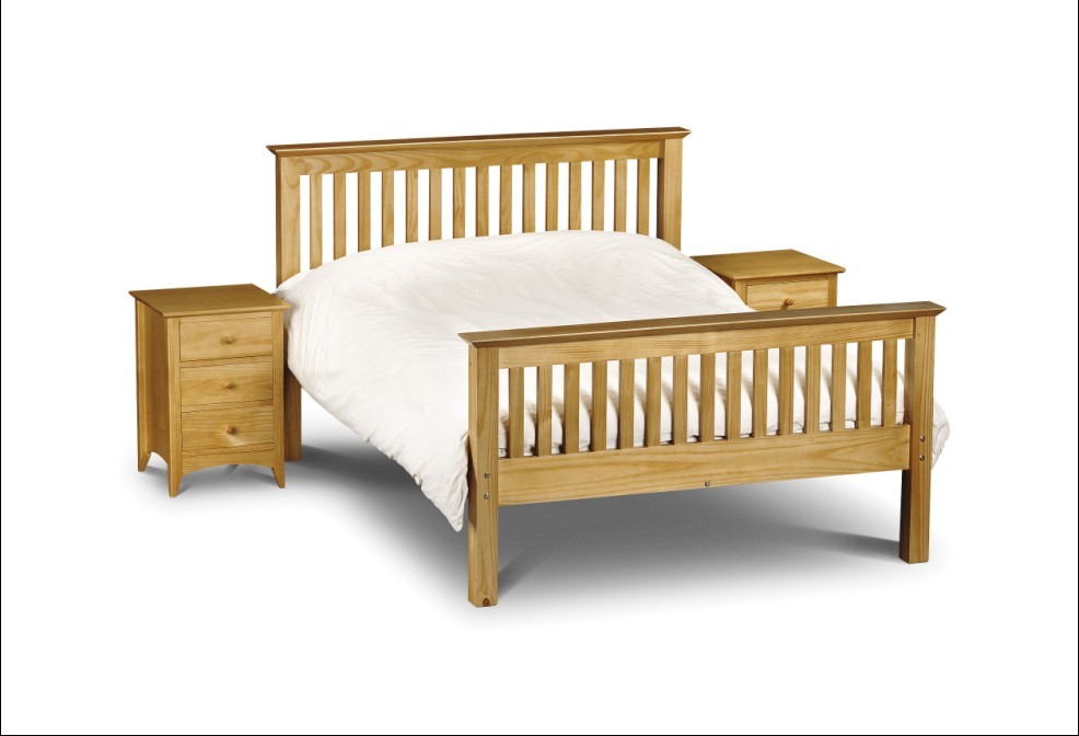 Barcelona Kingsize Bed Solid Pine Wood, King Size Bed Parts