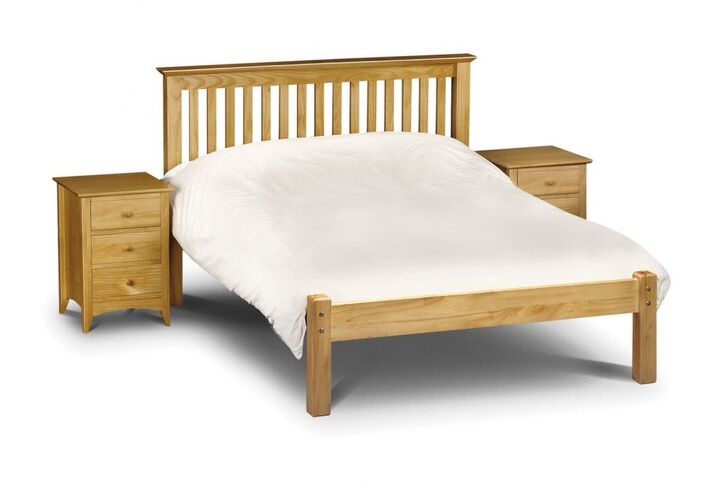 Balbina 120cm Solid Pine Low Foot End Bed
