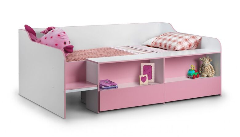 Baltasar White And Pink Low Sleeper
