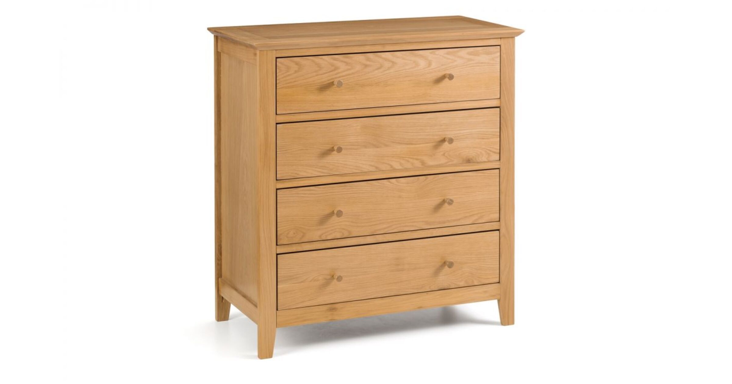 Elin Oak 4 Drawer Chest Designer Sofas4u