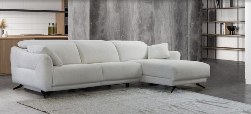 Product photograph of Alice Italian Fabric Corner Group Infinity Sofa Fixed from Designer Sofas 4U