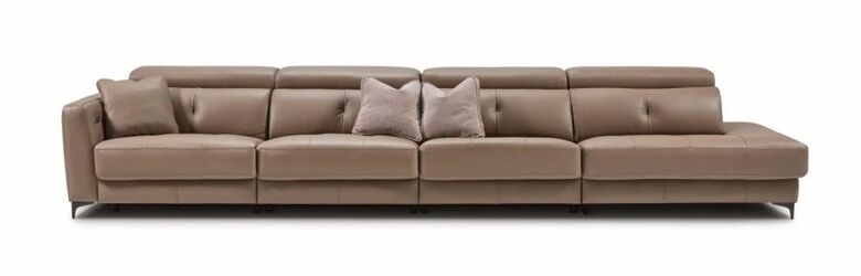 Dino Large Italian Leather Sofa