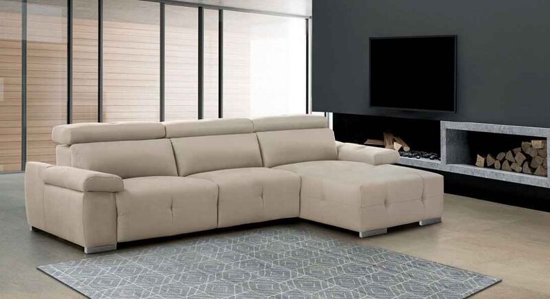 Product photograph of Esther Italian Leather Corner Group Infinity Sofa from Designer Sofas 4U