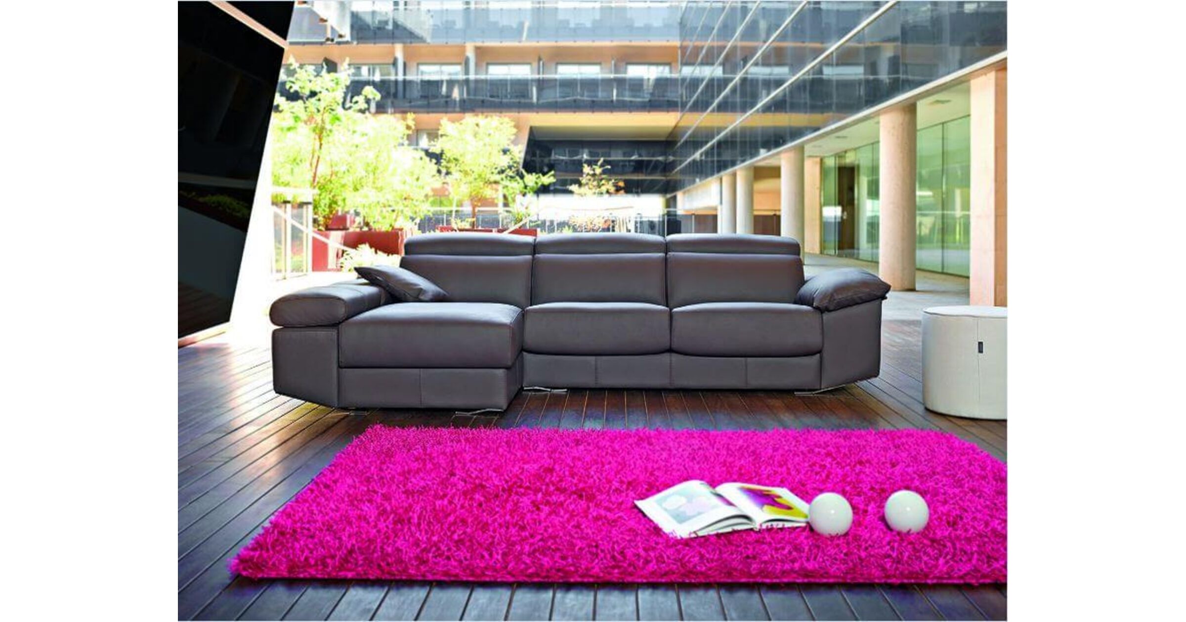 Gloria Italian Reclining Leather Corner Group Sofa Designer Sofas 4U