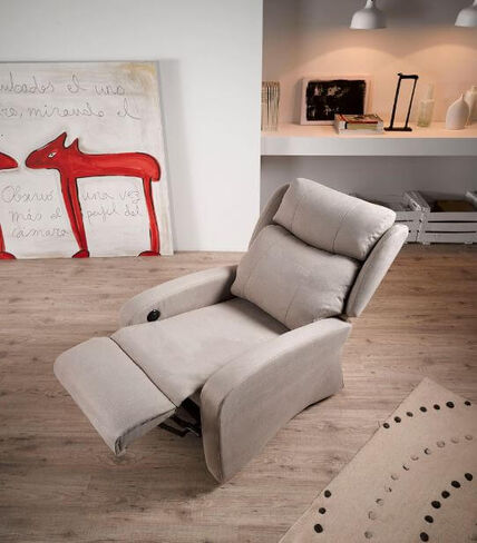 Sol Rise Recline Fabric Armchair