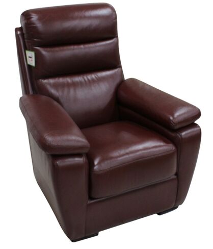 Amalfi Armchair Italian Leather Offer Wine