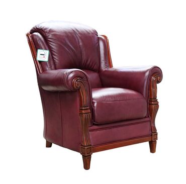 Ancona Italian Leather Armchairs