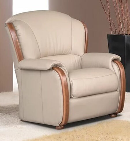 Bergamo Armchair Genuine Italian Real Leather