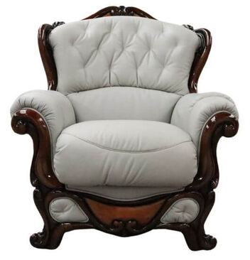 Dante Italian Leather Armchairs