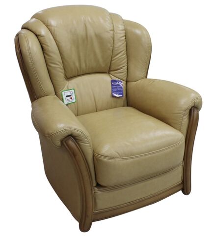 Pisa Armchair Italian Leather Sofa Settee Offer Nut