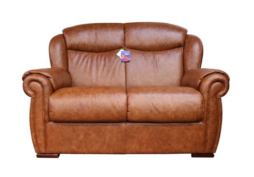 Palermo Italian Leather 2 Seater Sofas